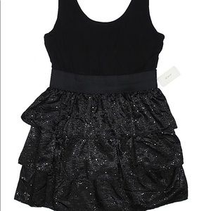 Faith 21 XL Black Sparkly Dress NWT